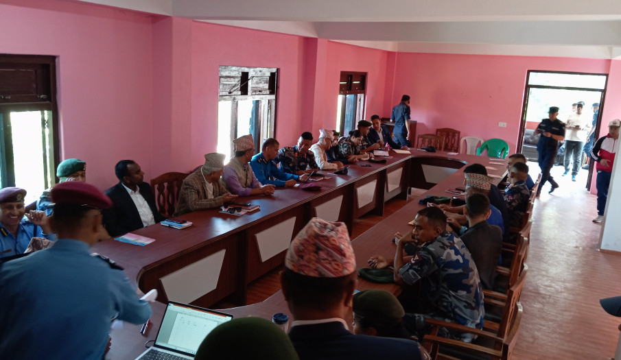 अन्तर जिल्ला समन्वय बैठक मिति २०८२/०२/२४